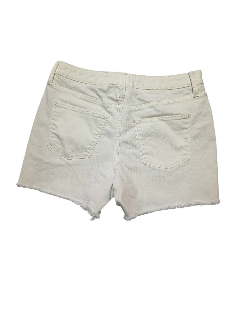 Universal Thread White High Rise Midi Shorts Size 10